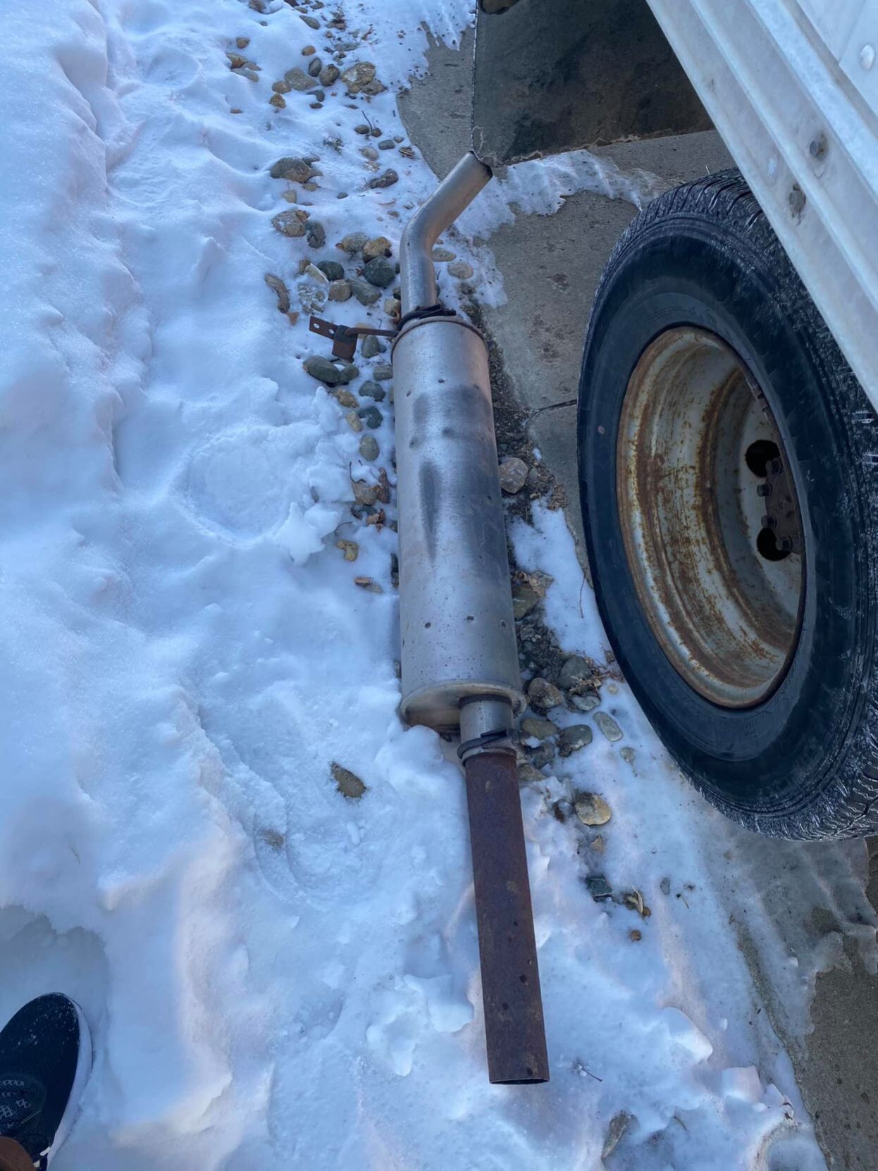 Stolen car part from North Iowa Youth Center vehicle